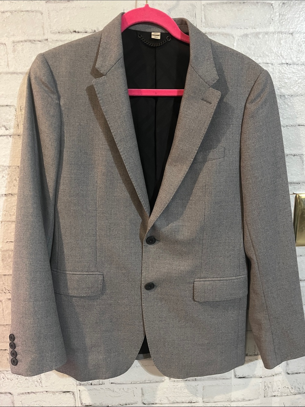 Burberry Sandhurst travel blazer wool